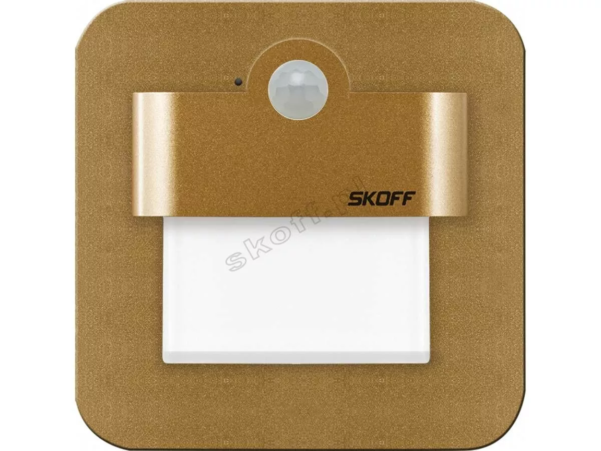 SKOFF SALSA LED PIR 120 MOTION SENSOR LIGHT 10 V DC 1,0W IP20 MODUL LED 4000K MOSIADZ MAT MJ-SAL-M-N-1-ML-ML-01
