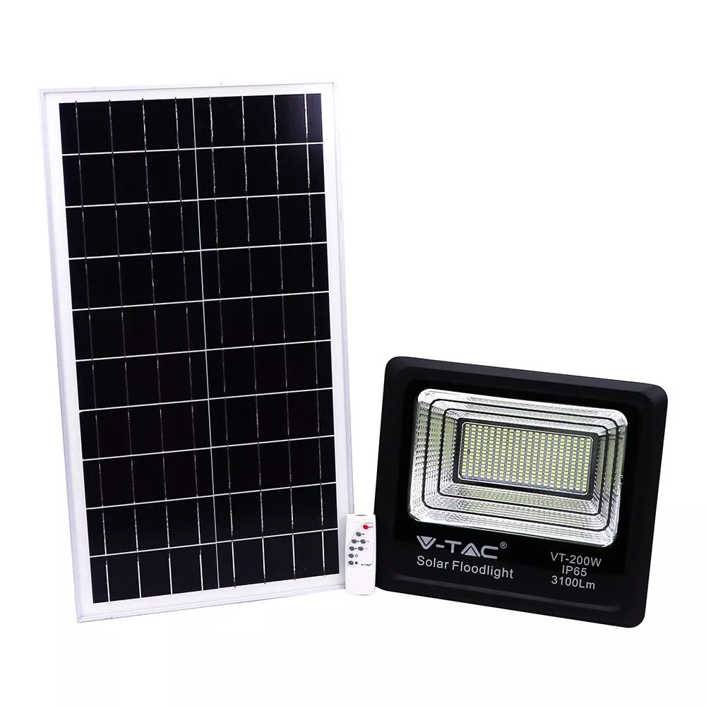 LED NASWIETLACZ SOLARNY 40W 3100LM 4000K VT-200W SKU 8577