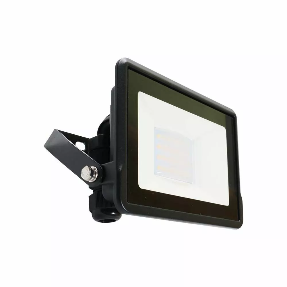LED NASWIETLACZ 20W LED SMD Z MUFA KABLOWA CHIP SAMSUNG 6500K OBUDOWA CZARNA IP65 V-TAC VT-128-20309