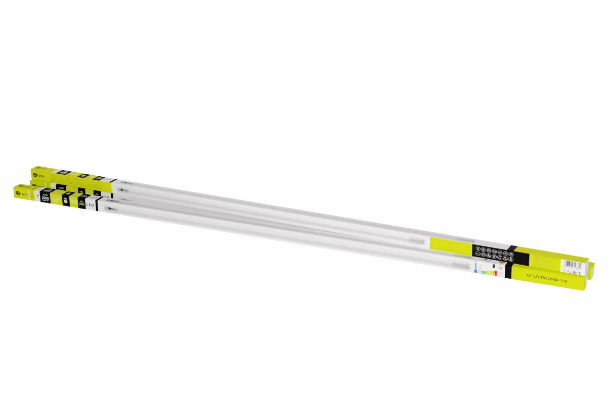 Świetlówka LED G-TECH T8-J 21,1W A-G AC220-240V 2200LM 183MA 6500K 270ST. 150CM GT-SZZT822WBX-150 GTV