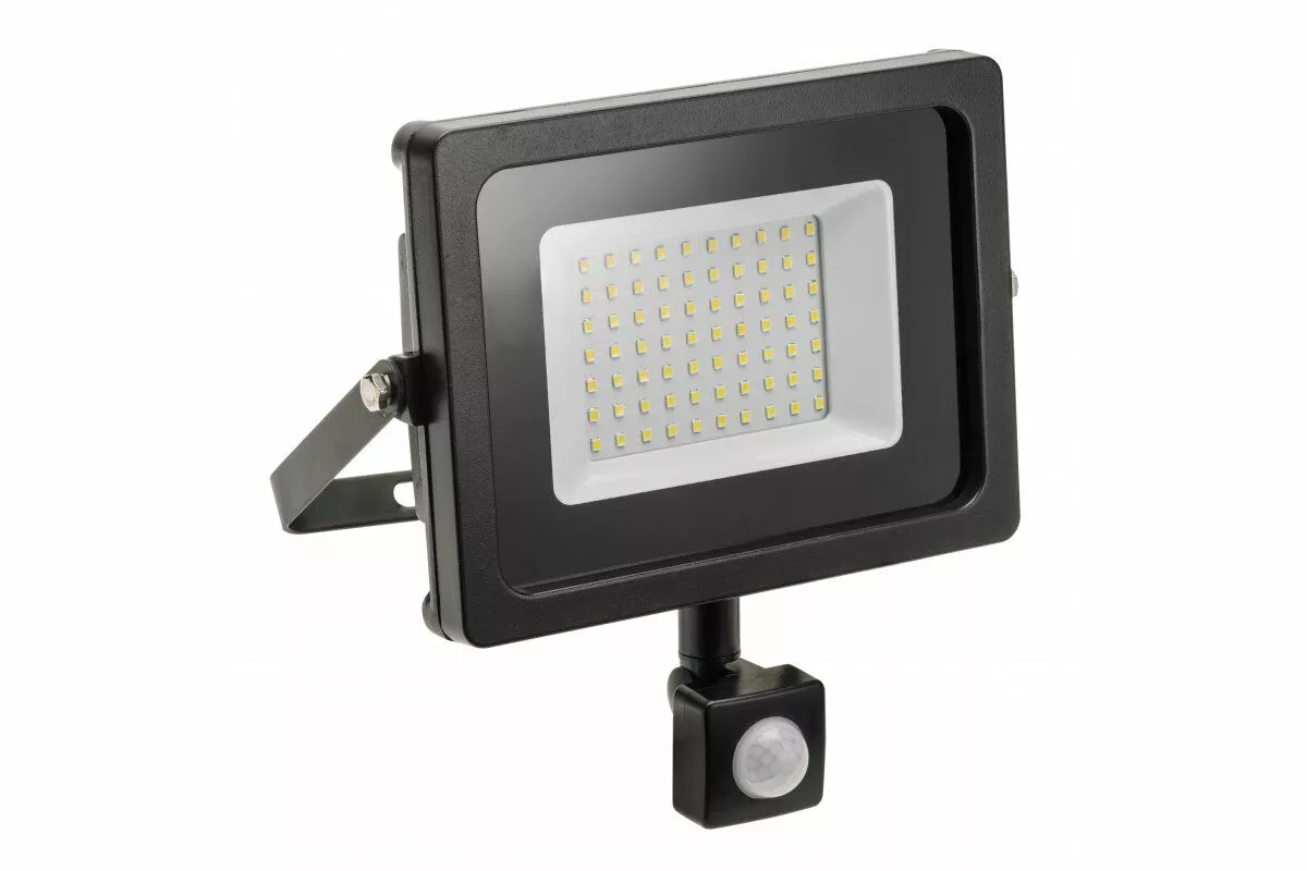 GTV NASWIETLACZ LED INEXT Z CZUJNIKIEM RUCHU 50W 4000LM AC220-240V LD-INEXT50W-64