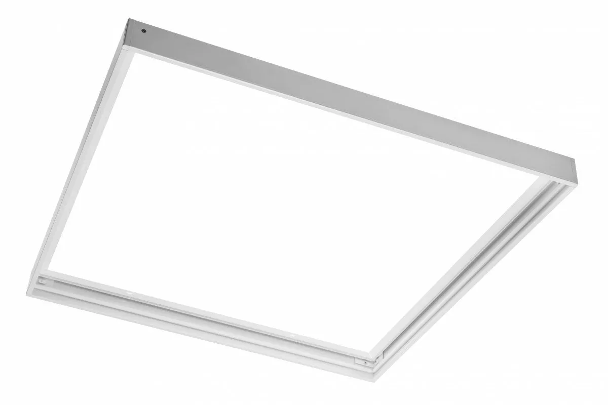 RAMA DO MONTAZU NATYNKOWEGO PANELI LED 62,5X62,5CM BIALA RM-DE625X625-00 GTV