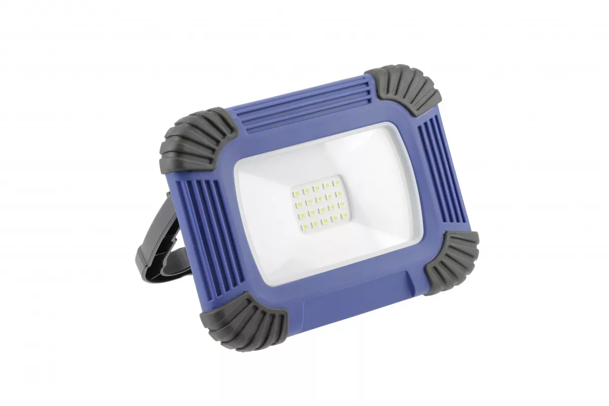 LED NASWIETLACZ 10W 800LM 6400K 120ST Z AKUMULATOREM ONYXNIEBIESKI LD-OXCX10W-64