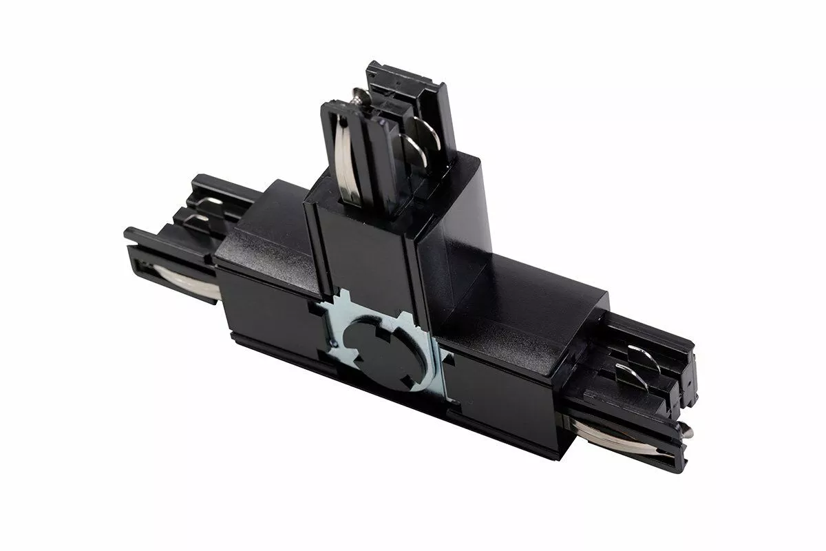 LACZNIK T DO SZYNOPRZEWODU 3-FAZOWEGO X-RAIL, 166X101MM, REGULOWANY, ZP/WP, CZARNY XAE-LKTRZWPC-10