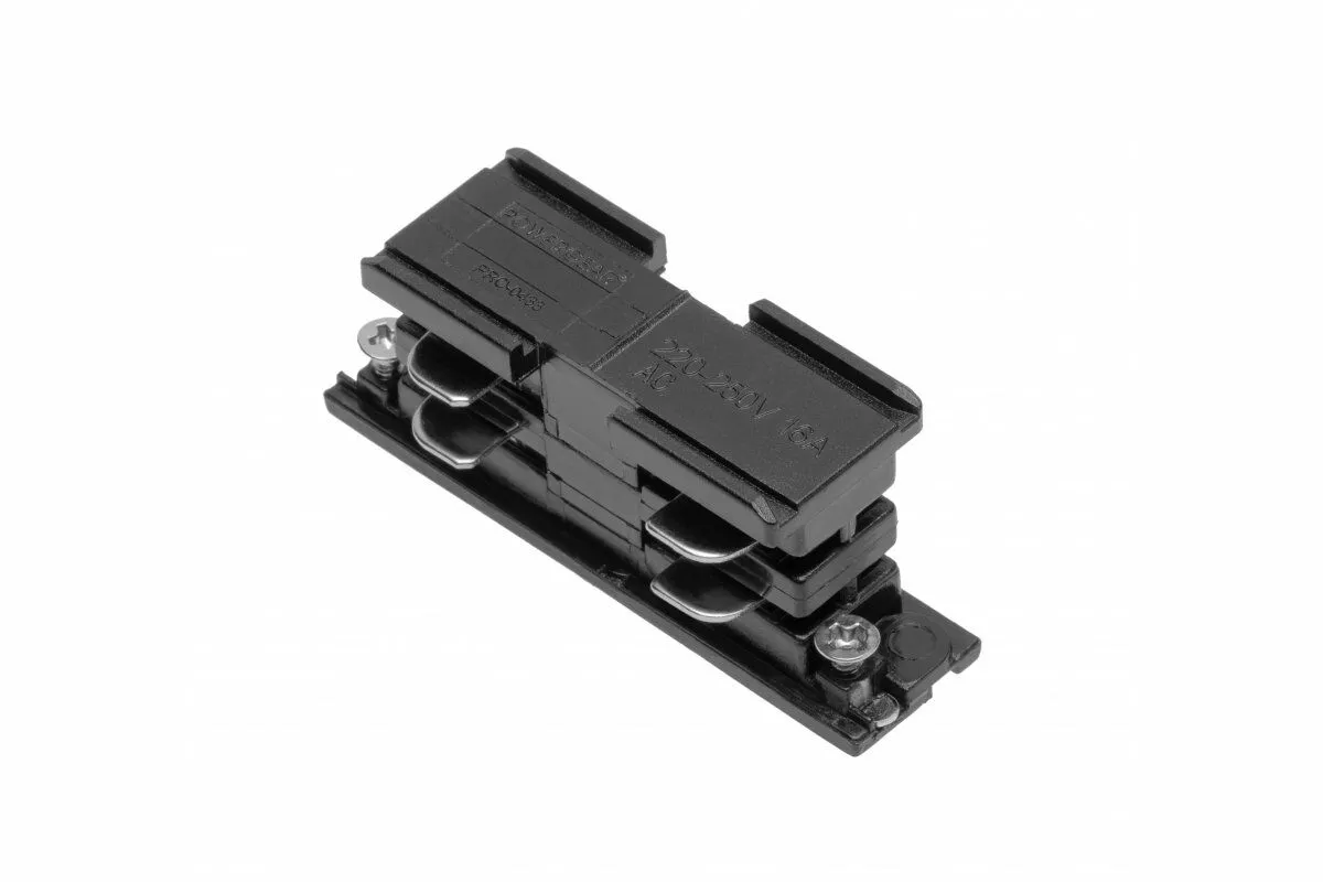 LACZNIK ELEKTRYCZNY DO SZYNOPRZEWODU 3-FAZOWEGO X-RAIL, 68X21 MM, CZARNY XAE-LKELC-10