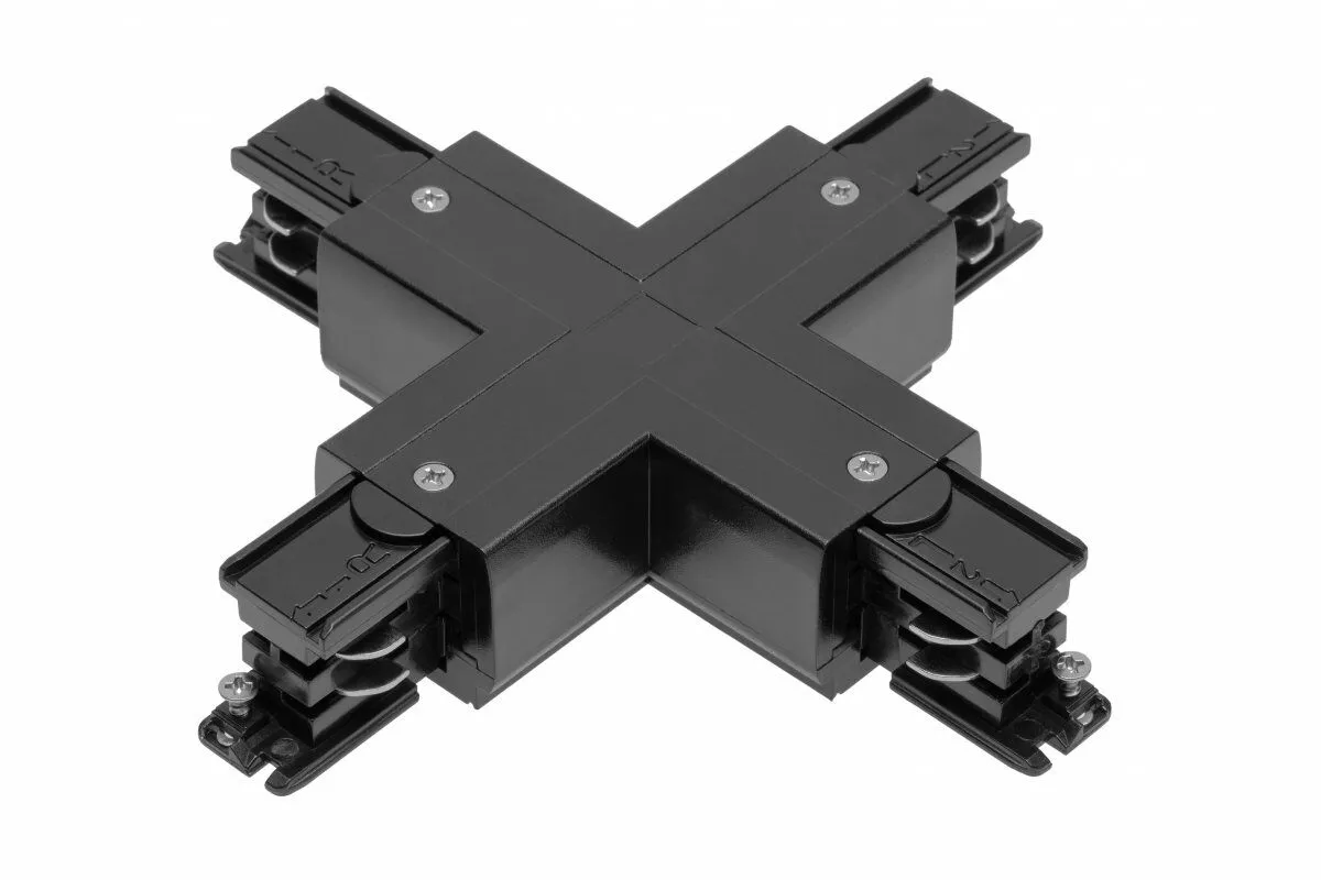 LACZNIK X DO SZYNOPRZEWODU 3-FAZOWEGO X-RAIL, 166X166MM, CZARNY XAE-LKXUC-10