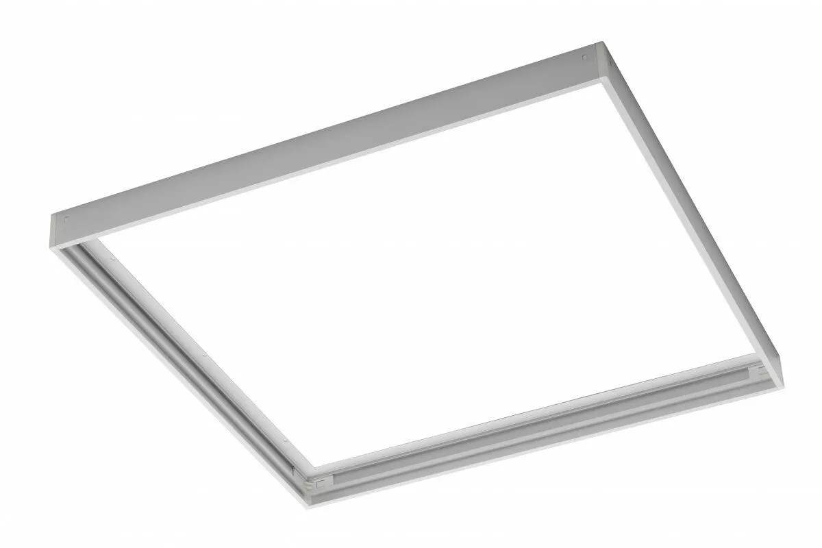RAMA DO MONTAZU NATYNKOWEGO PANEL LED 60X60CM TYPU G-TECH BEZ SRUB BIALA GT-RM60X60-00
