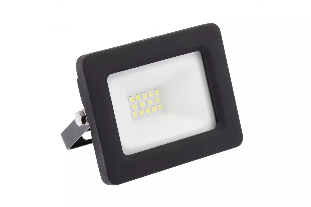 LED NASWIETLACZ G-TECH 10W, 800LM AC220-240V, 50/60 HZ, PF>0,9, RA>80, IP65, 120ST, 4000K, CZARNY GT-GCX10W-40