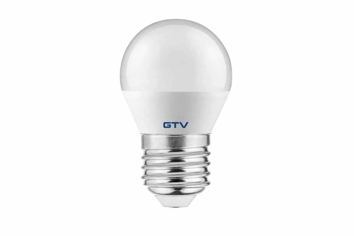 LED.E27 230V/6W 470LM 3000K  PAKIET 10+1 B.CIEPLA KULKA MAT.GTV SMD2835 LD-SMGB45C-60 3000K KAT 160ST.