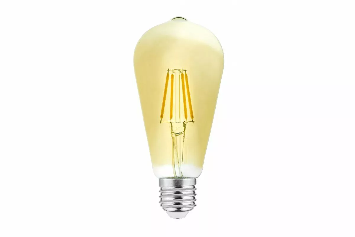 LED.E27 4W 400LM 3000K FILAMENT ST64 LD-ST64FV4-30