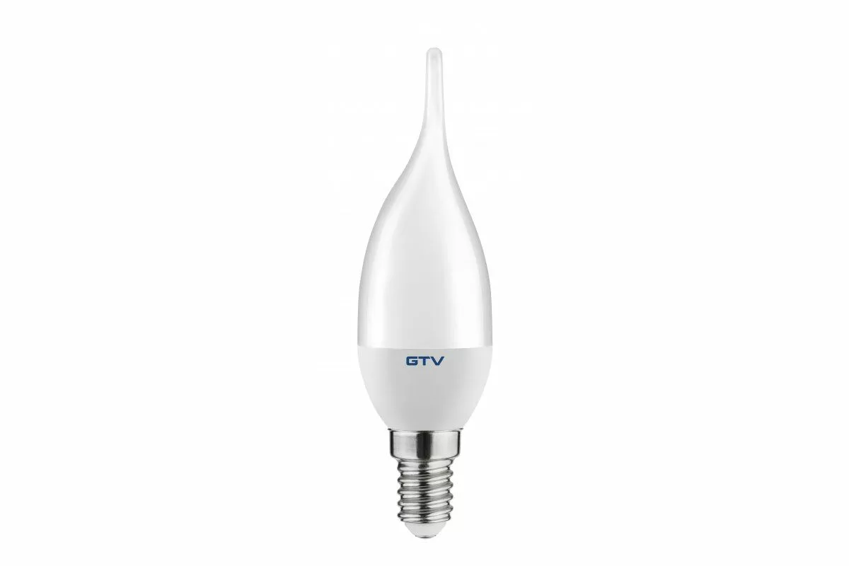 LED.E14 230V/6W 470LM B.CIEPLA SWIECA PLOMYK MAT. GTV SMD2835 LD-SMGC30L-60 3000K KAT 160ST.