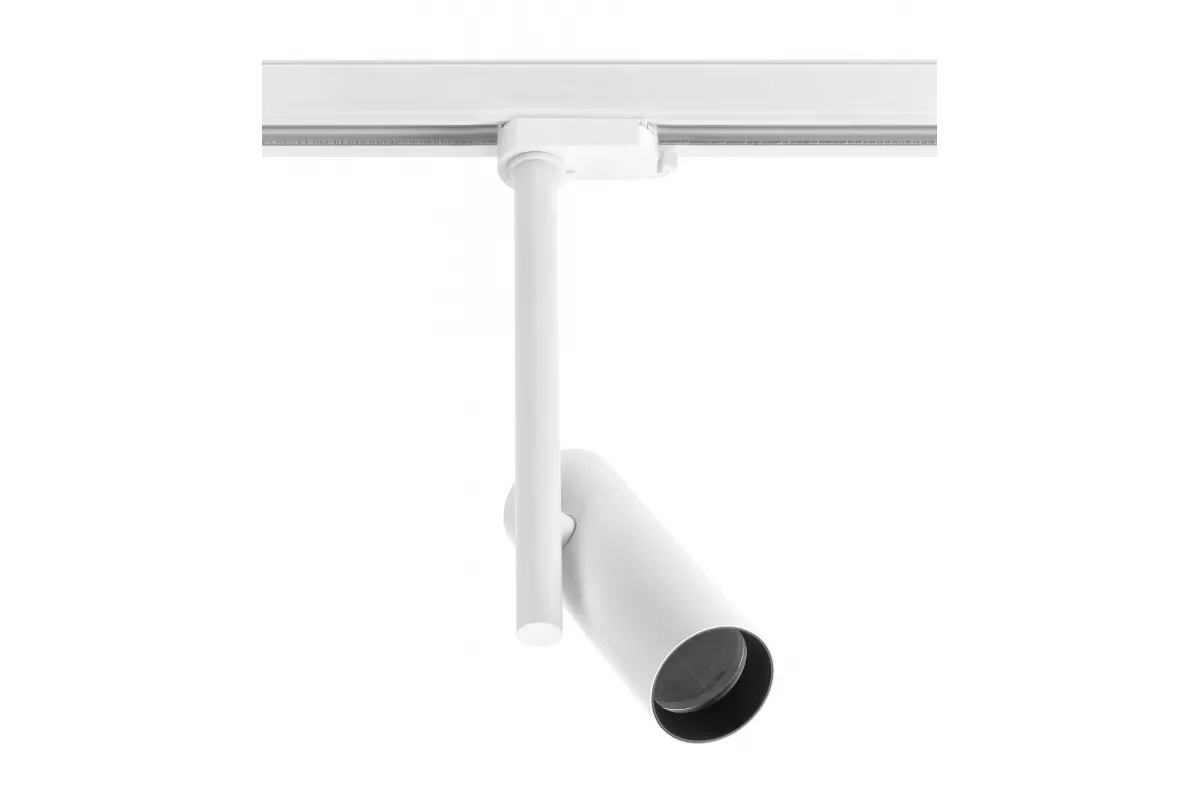 GTV OPRAWA NA SZYNOPRZEWOD 1-FAZOWY GROSSO GU10 MAX.20W AC220-240V 50/60HZ IP20 OKRAGLA BIALY XLT-GRSGU10OB-NB