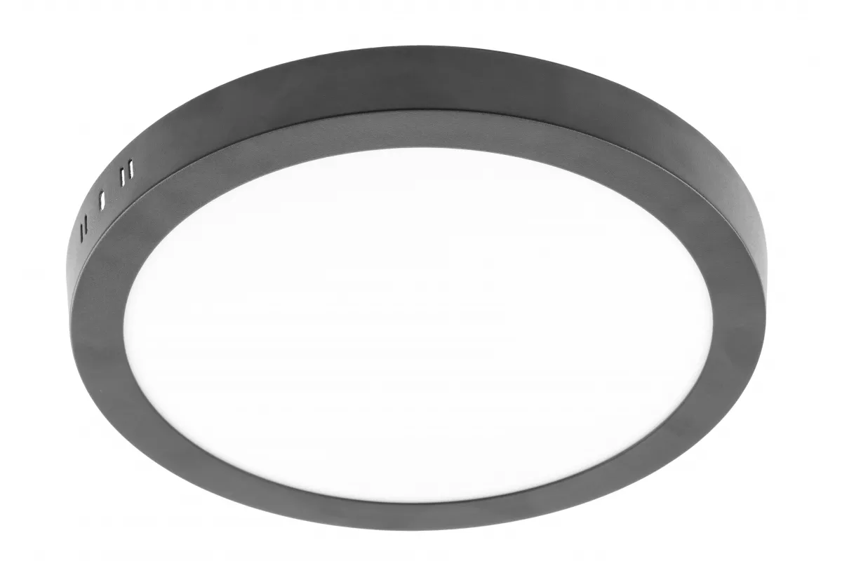 GTV OPRAWA LED ORIS PLUS DOWNLIGHT 24W CZARNA 4000K 2000LM AC220-240V NATYNKOWA IP20 120ST. LD-ORN24W-NBP-10