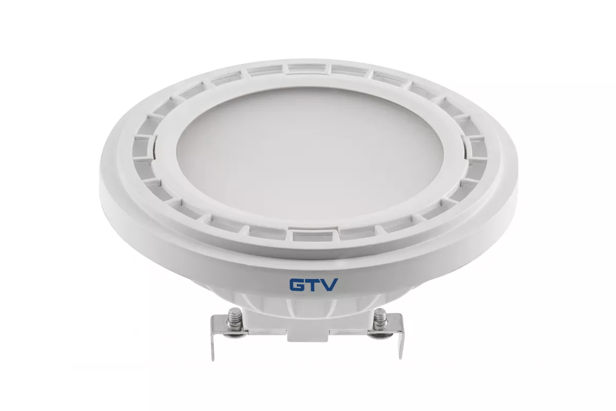 LED.AR111 12,5W G53 A-G 3000K 1100LM DC12V BIALY LD-AR111WW13W120-00 GTV