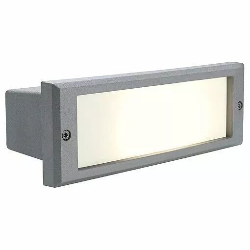 Lampa ścienna EB SLV ALDA, G24d-2 18W IP44 szara