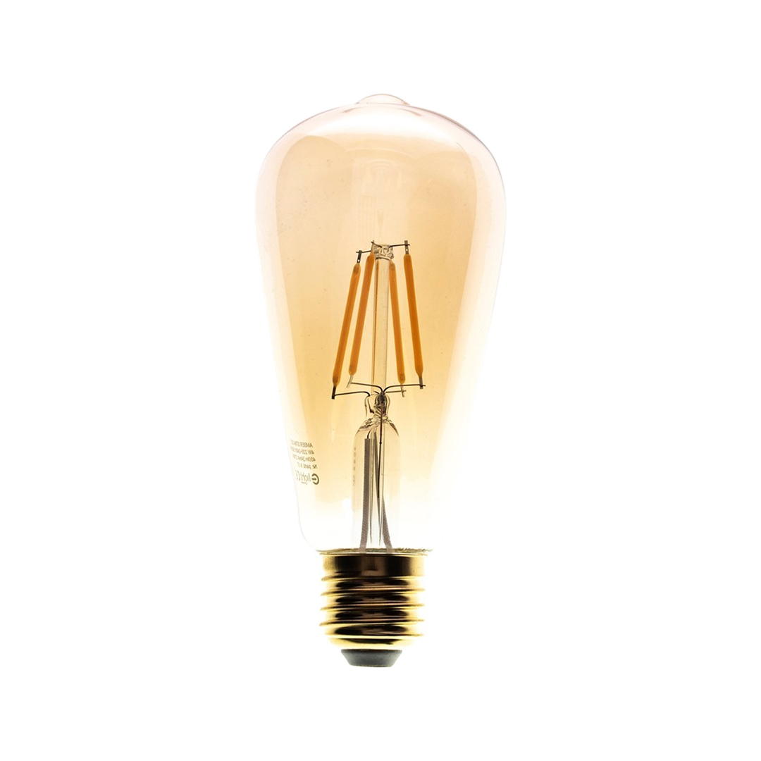 LED.E27 6W ST64 2700K AMBER FILAMENTOWA EKZF8017