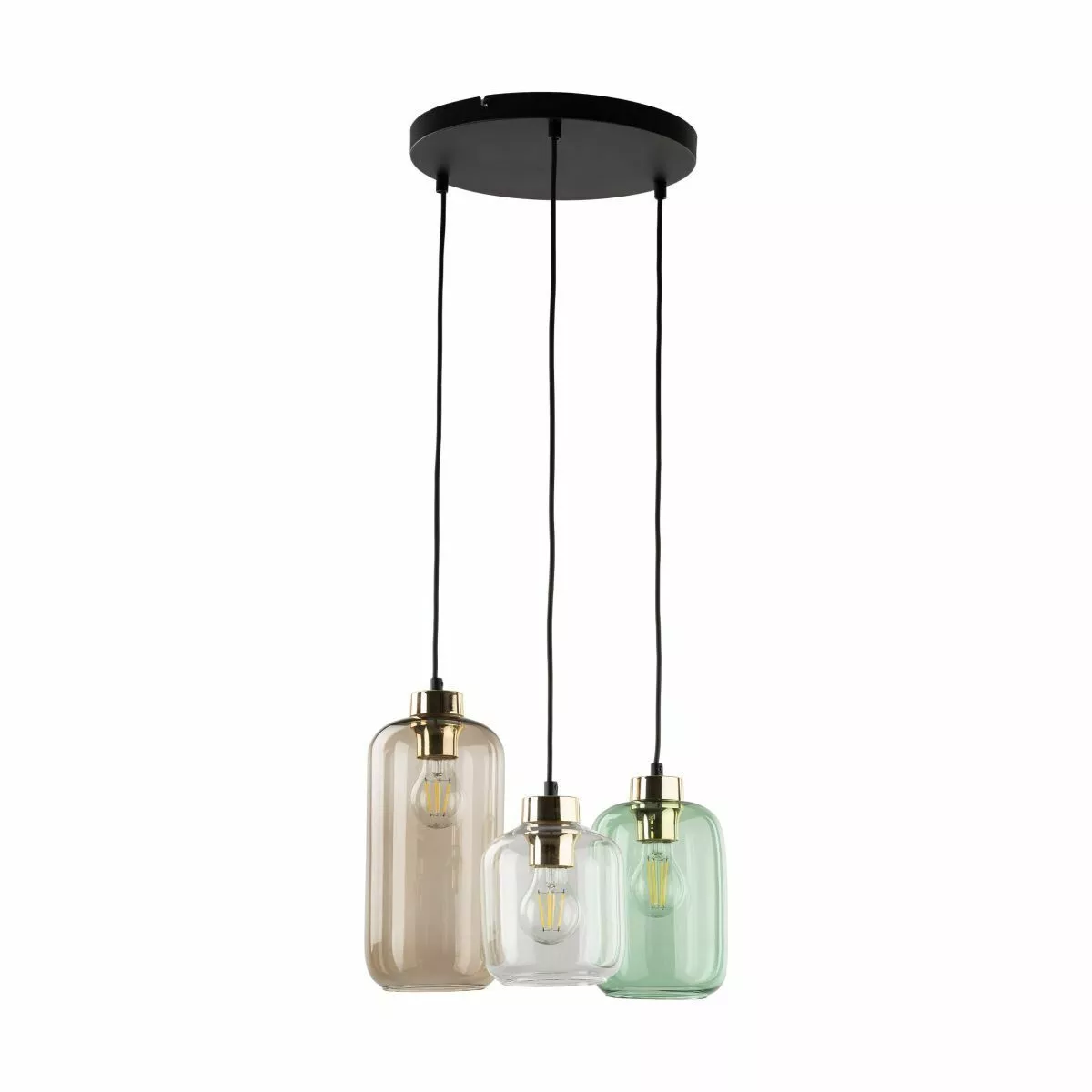 MARCO GREEN LAMPA WISZĄCA 3  KOŁO