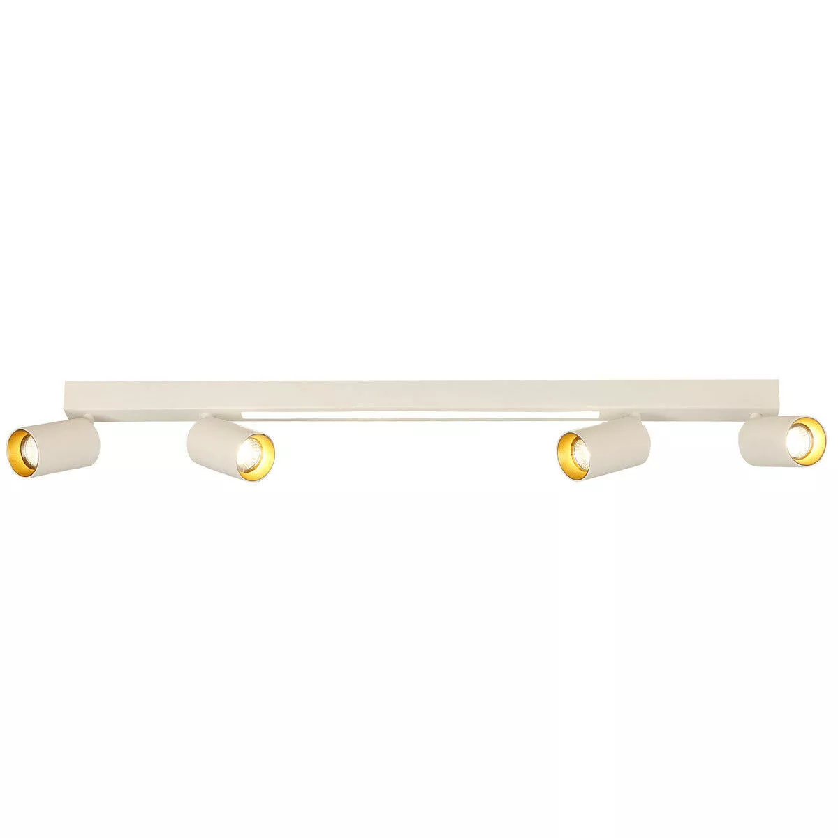 LAMPA SUFITOWA PERUGIA 4XGU10 + 1XLED BIAŁA LP-0703/4C WH