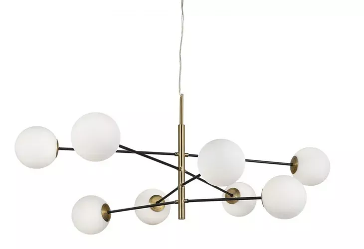 Lampa wisząca OVIEDO 8 GO czarna AZ4423