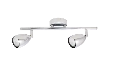 ALCLARA FL40052/11/02/S ZINA 2LI SPOT LIGHT 2XGU10 50W EXCL BULB SHADE DIA58 CHROM
