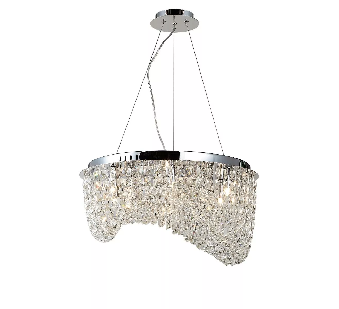 AZZARDO AZ1284 CARMEN TOP TOP CLEAR CRYSTAL PLAF. 5102-6PX PLAFON
