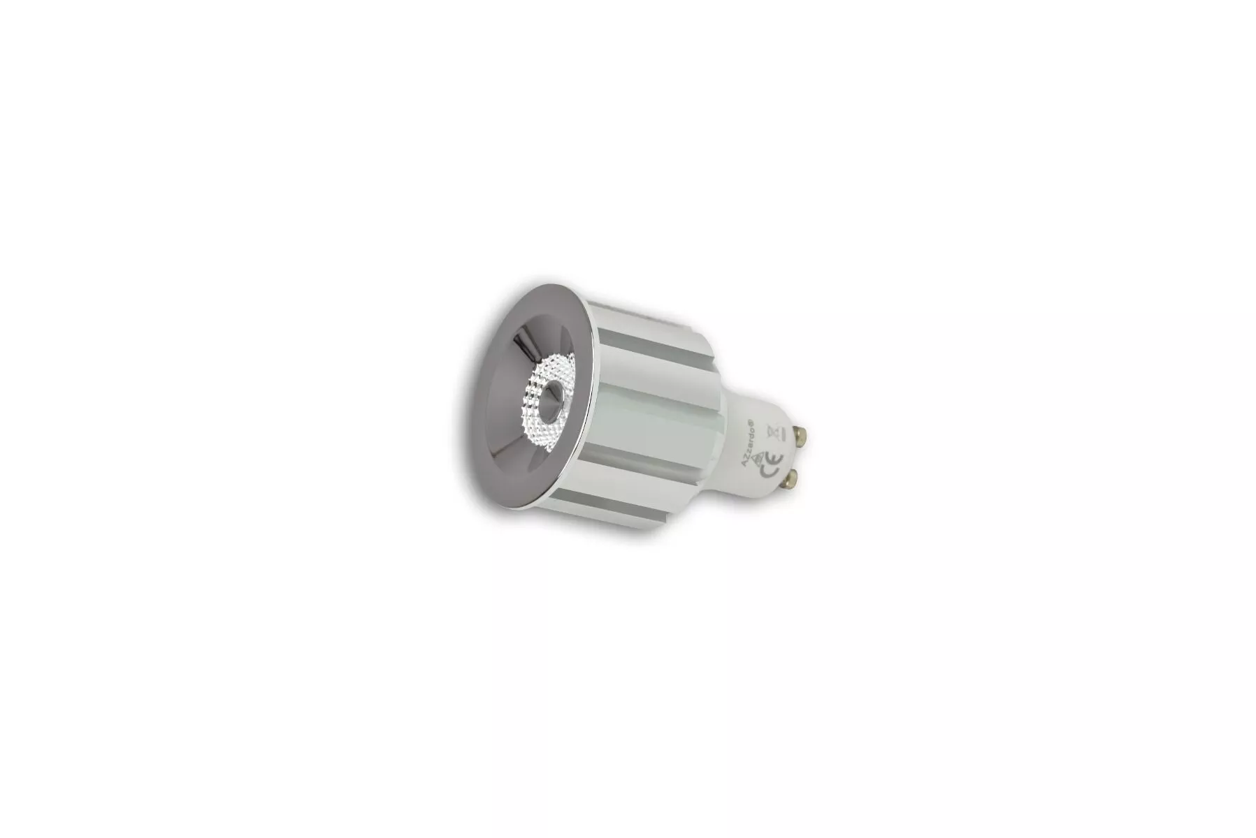 LED.GU10 230V/7W 3000K 580LM 45ST CHR LL110076 AZ2227 AZZARDO