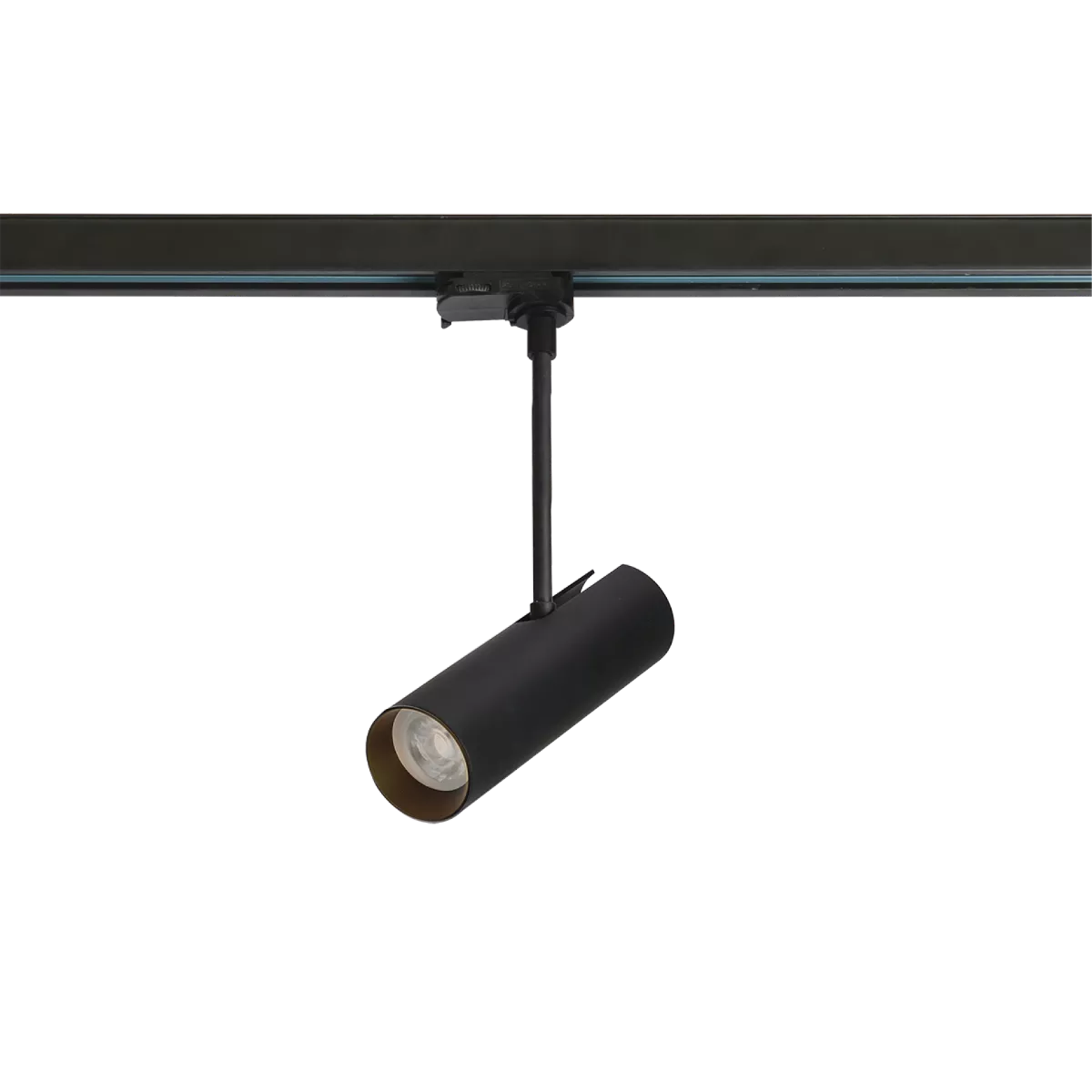 Lampa do szynoprzewodu LENS Szyna 3-fazowa Czarna AZ3511