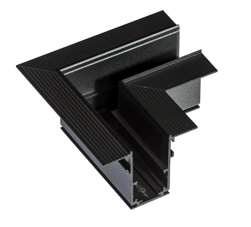 BETA SZYNA MAGNETYCZNA57 230V NAROŻNIK90 A GIPS1 CZARNY