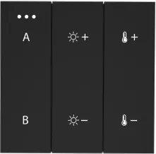 Panel sterowania zdalnego włączania 2-grupowy Bluetooth Czarny AZ5209 Azzardo