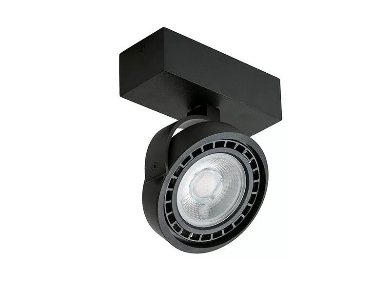 AZZARDO GM4113 JERRY 1 230V LED 16W BLACK METAL/ALUMINIUM IP20