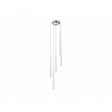 Lampa Wisząca STYLO 5 BIAŁA AZ0208
