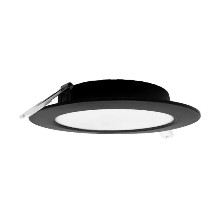 ​Oprawa okrągła natynkowa LED 6W 4000K 660lm 120° czarna DL-1 EC20471