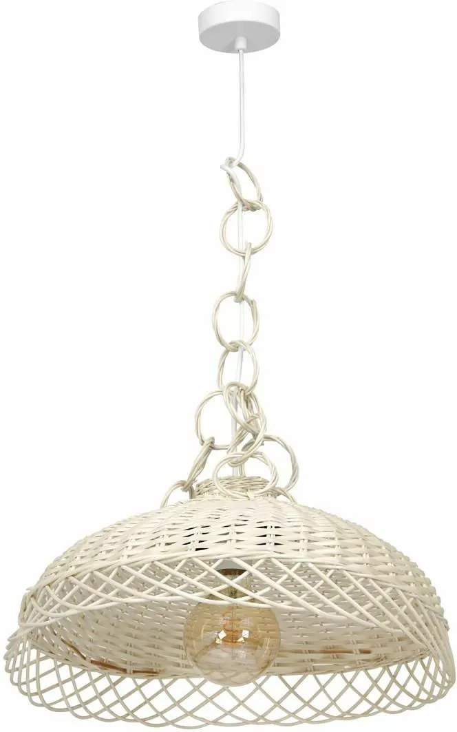 Lampa Wisząca Vimini Biała 1xE27 MLP7991