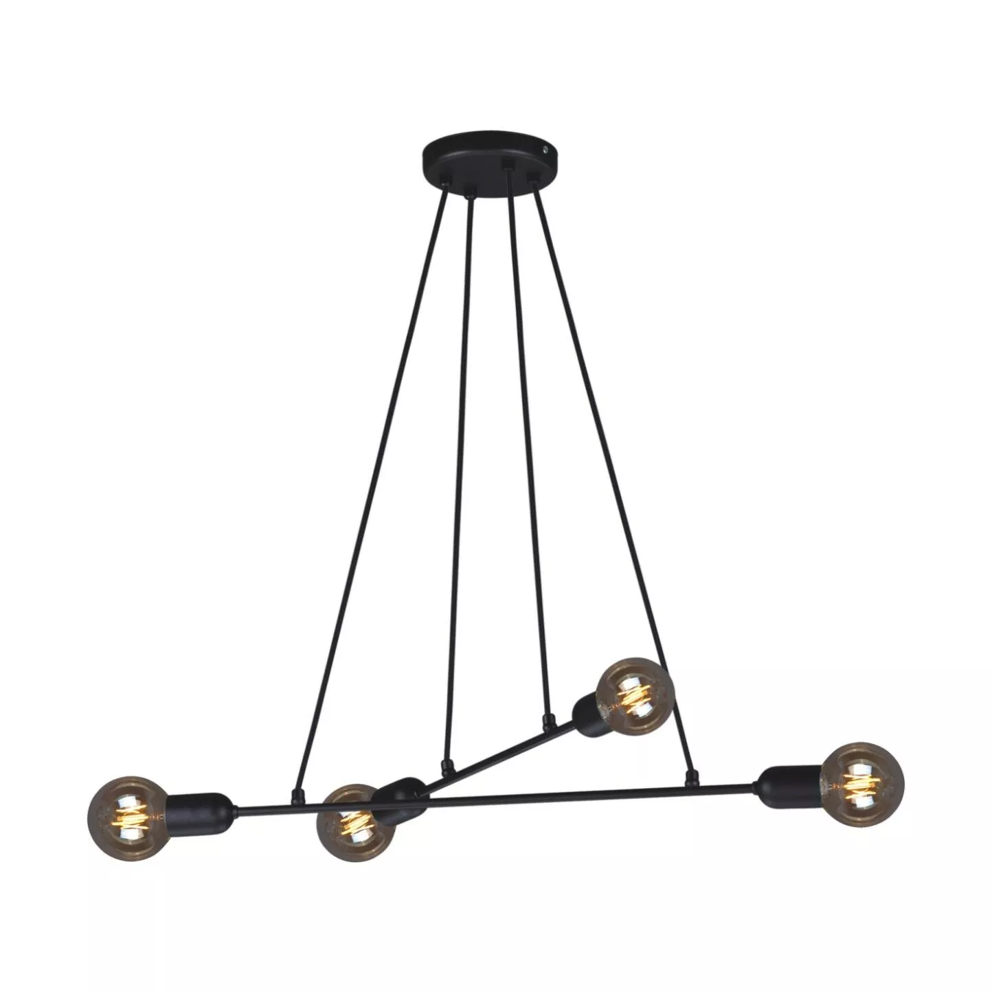 Lampa wisząca K-4380 z serii SITYA BLACK