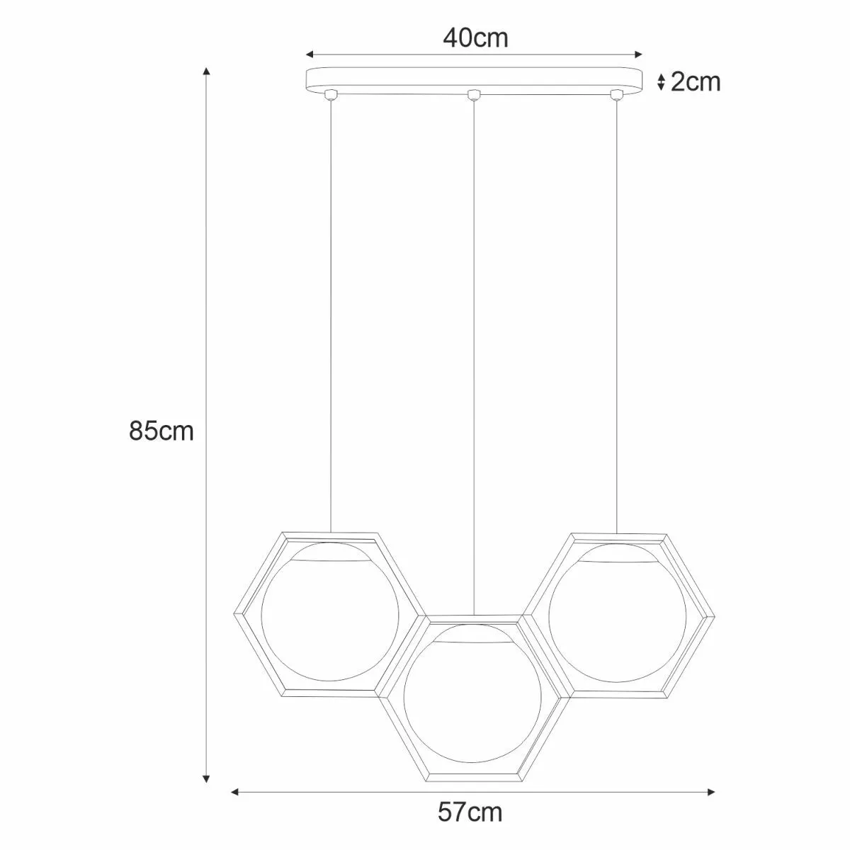 Lampa wisząca K-4786 z serii FAVO