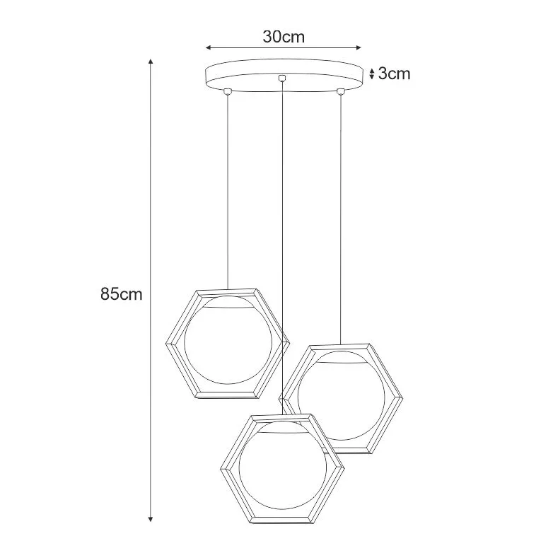 Lampa wisząca K-4787 z serii FAVO