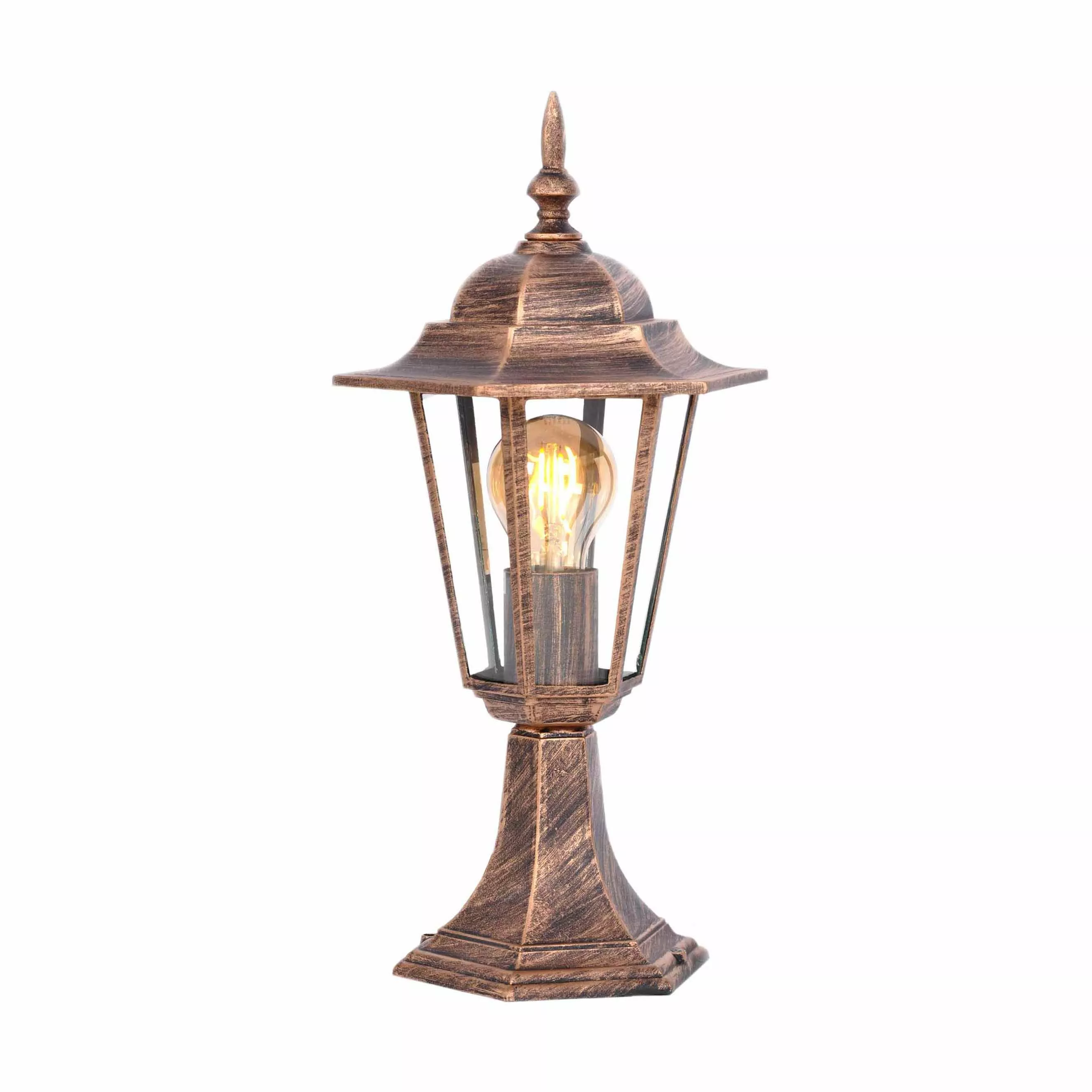 Lampa ogrodowa stojąca K-5009S CZARNY/ZŁOTY z serii STANDARD