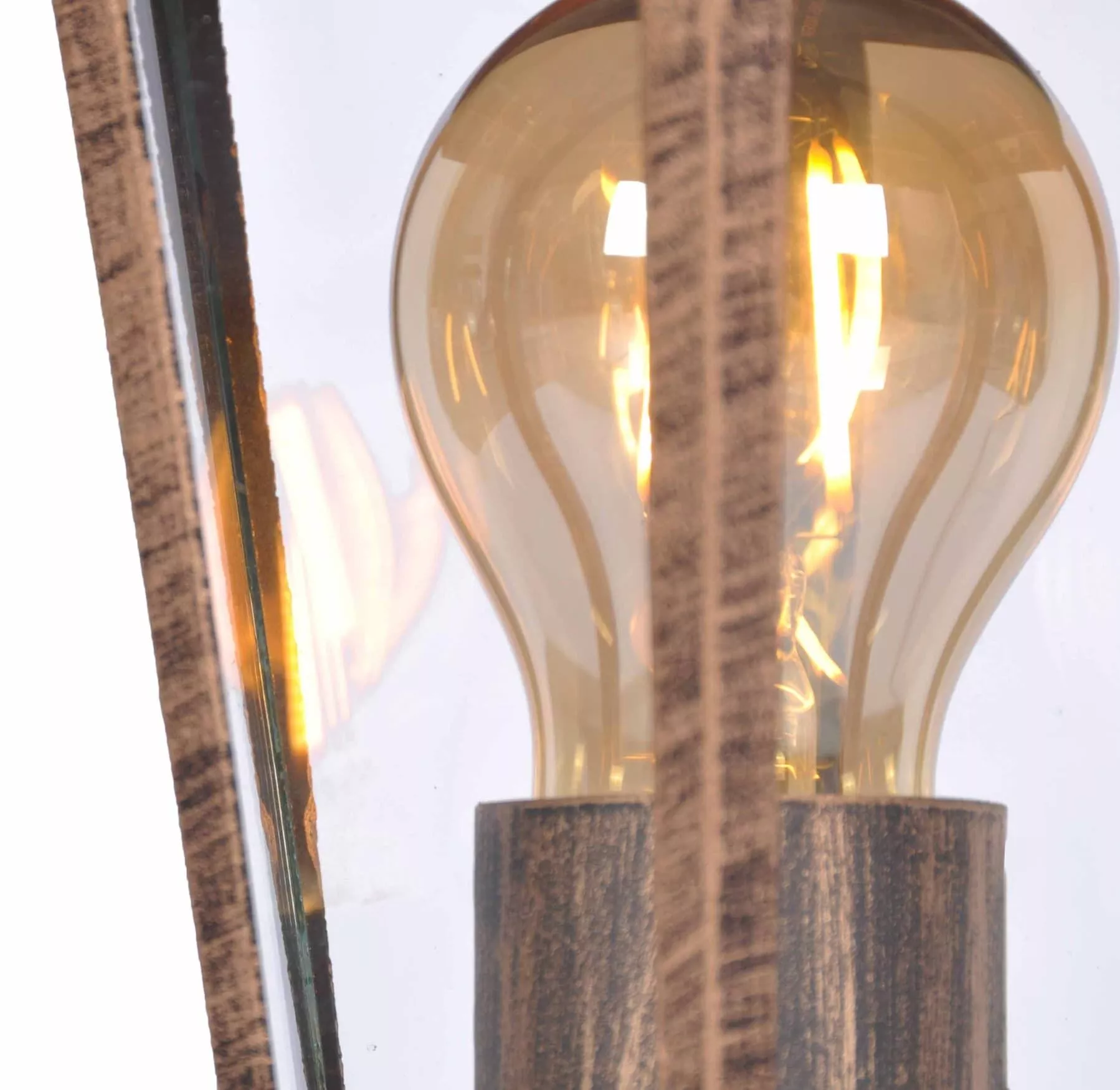 Lampa ogrodowa stojąca K-5009S CZARNY/ZŁOTY z serii STANDARD