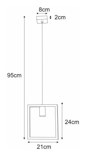 Lampa wisząca K-4030 z serii LAVAYA