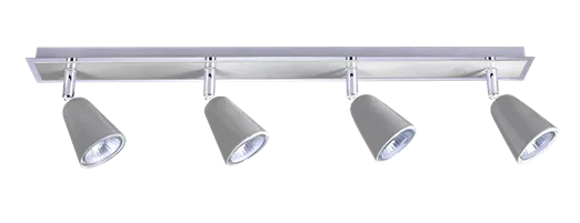 INFINITY SPOT C011 SN GU10*4 MAX 50W SATIN NICKEL