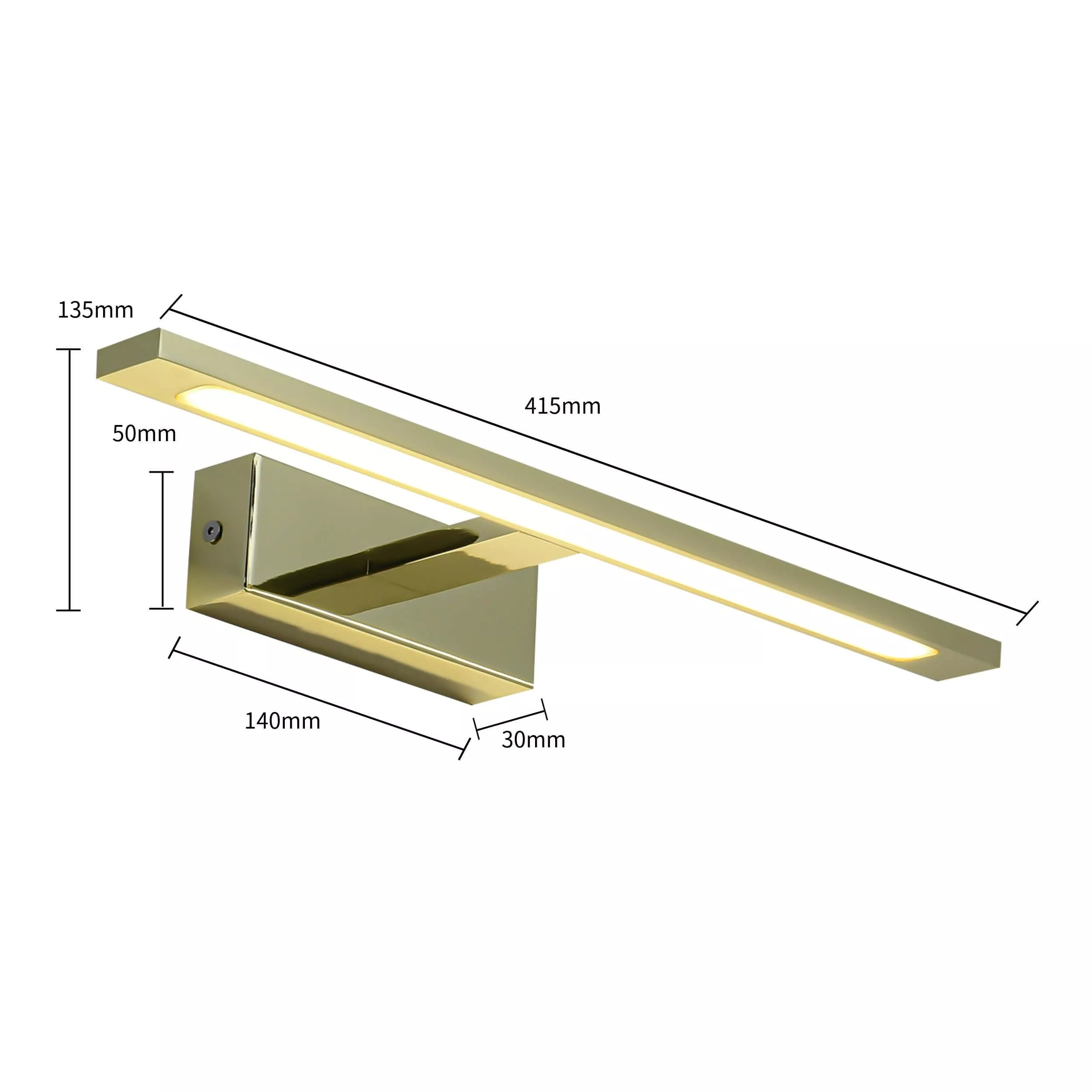 Kinkiet Isla złoty 41cm IP44 LED CCT Kinkiet Isla złoty 41cm IP44 LED CCT