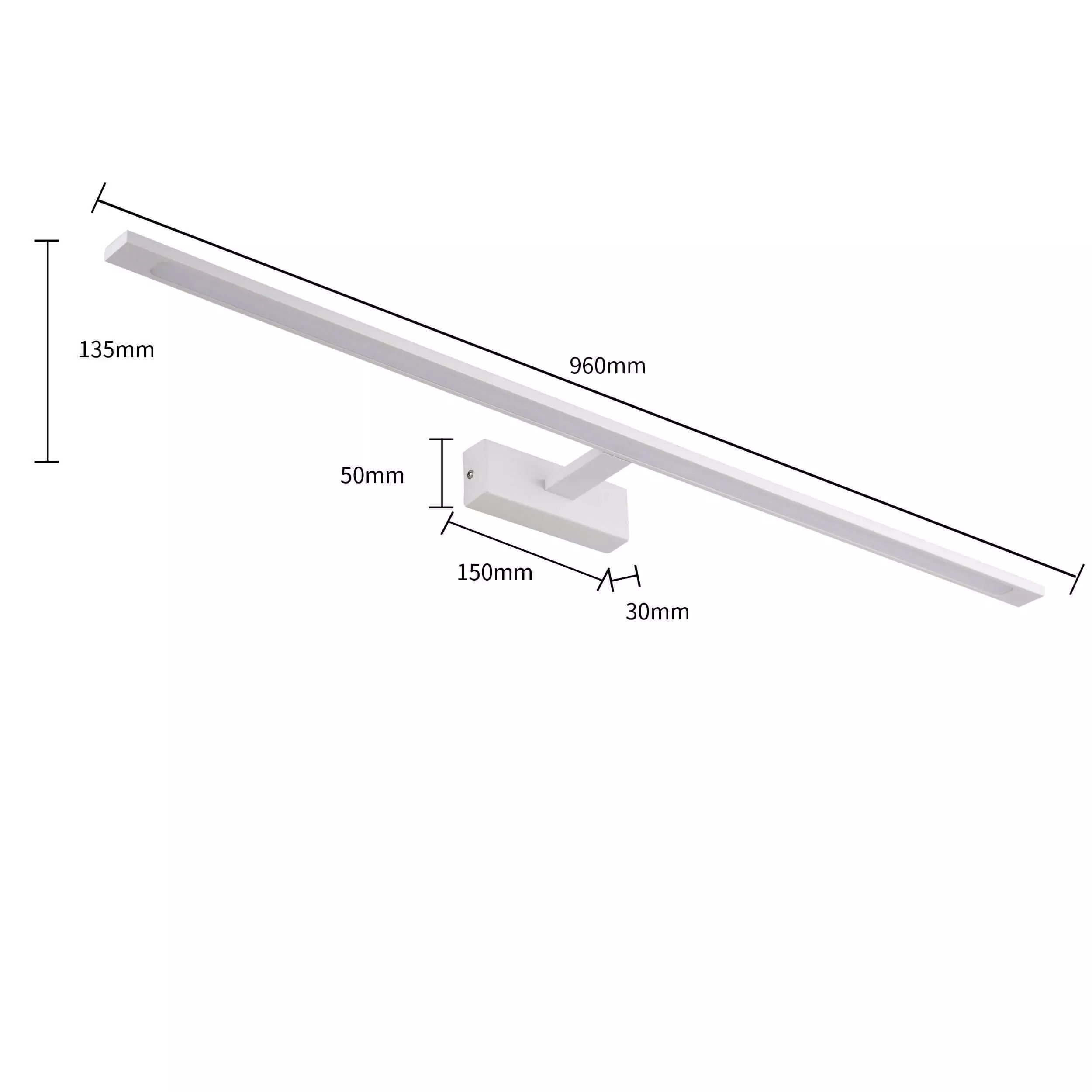 Kinkiet Isla XXL biały 96cm IP44 LED CCT Kinkiet Isla XXL biały 96cm IP44 LED CCT