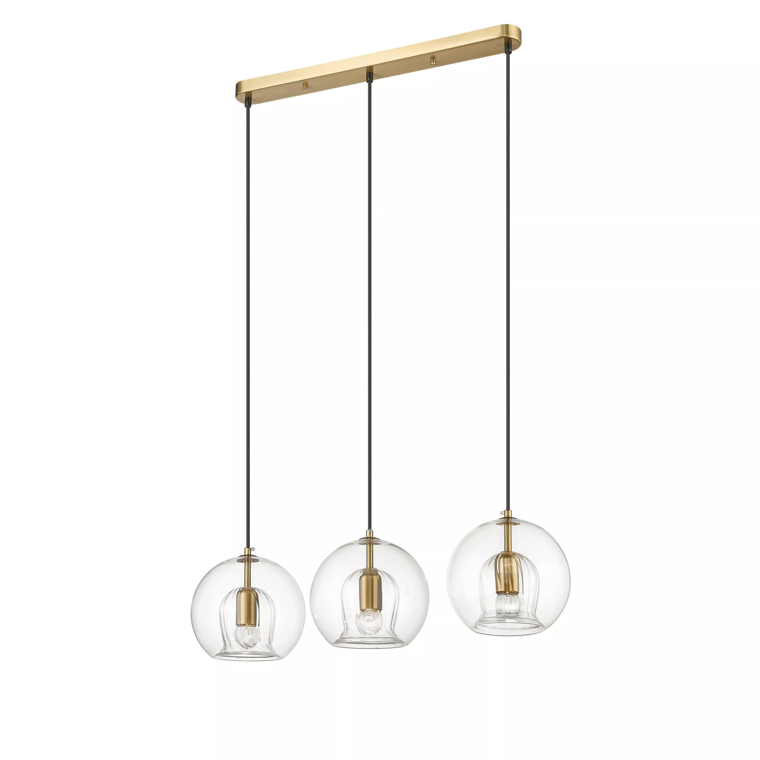 Lampa wisząca Arette złota 3xE27