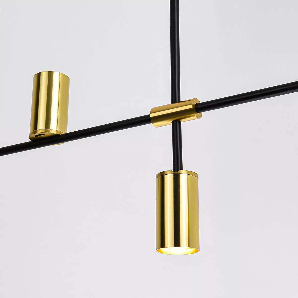 Lampa wisząca Arizona czarno - złota 4xGU10 Lampa wisząca Arizona czarno - złota 4xGU10