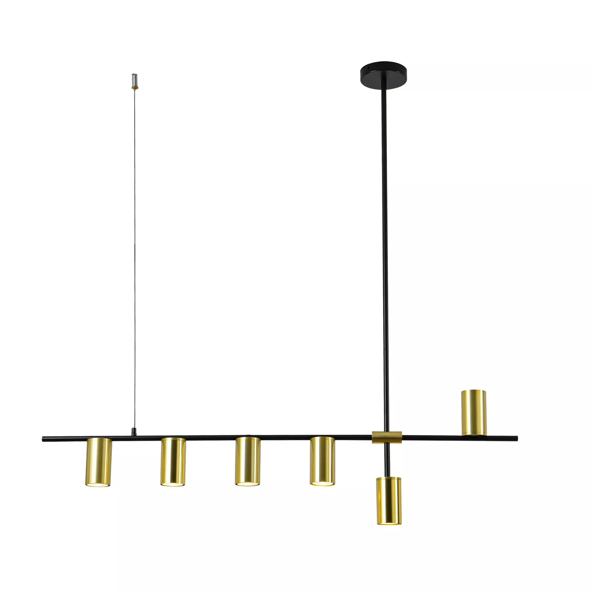 Lampa wisząca Arizona czarno - złota 6xGU10 Lampa wisząca Arizona czarno - złota 6xGU10