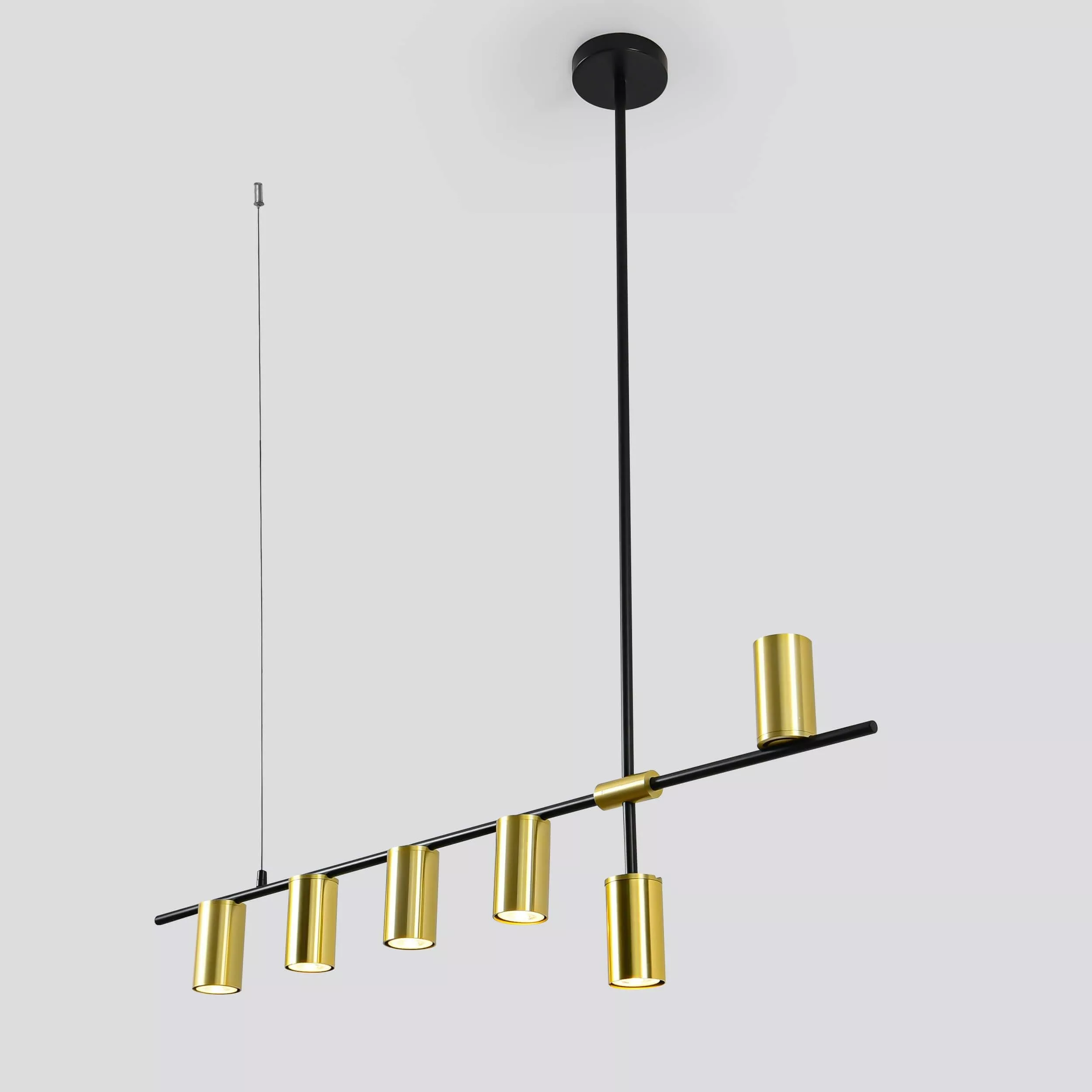 Lampa wisząca Arizona czarno - złota 6xGU10 Lampa wisząca Arizona czarno - złota 6xGU10