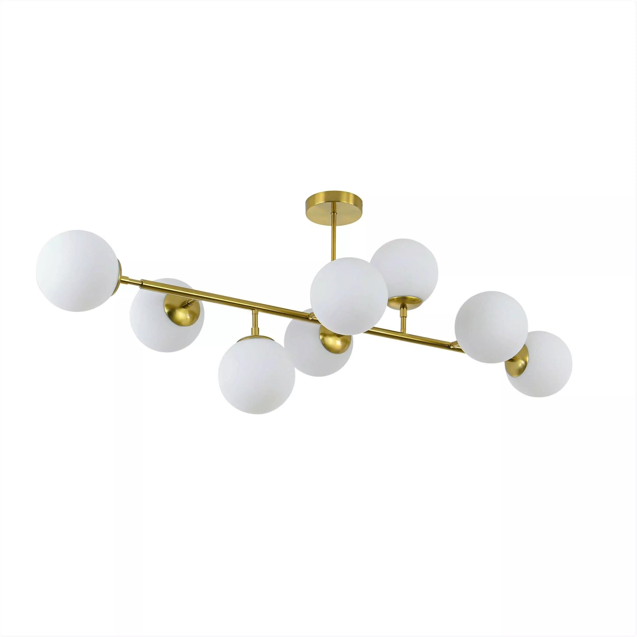 Lampa wisząca Dorado 8 złota 8xE14