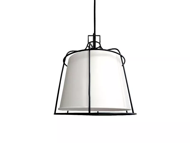 Lampa wisząca Dritto biała 1xE27