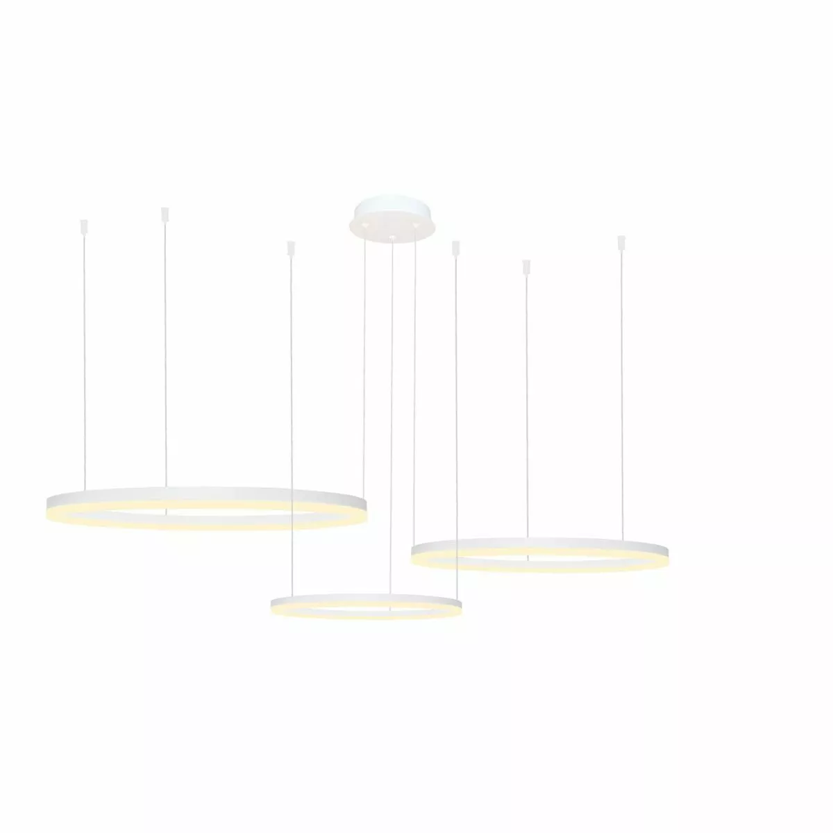  Lampa wisząca Halo Pendant 100+80+60 CCT Biały AZ4974 Azzardo​