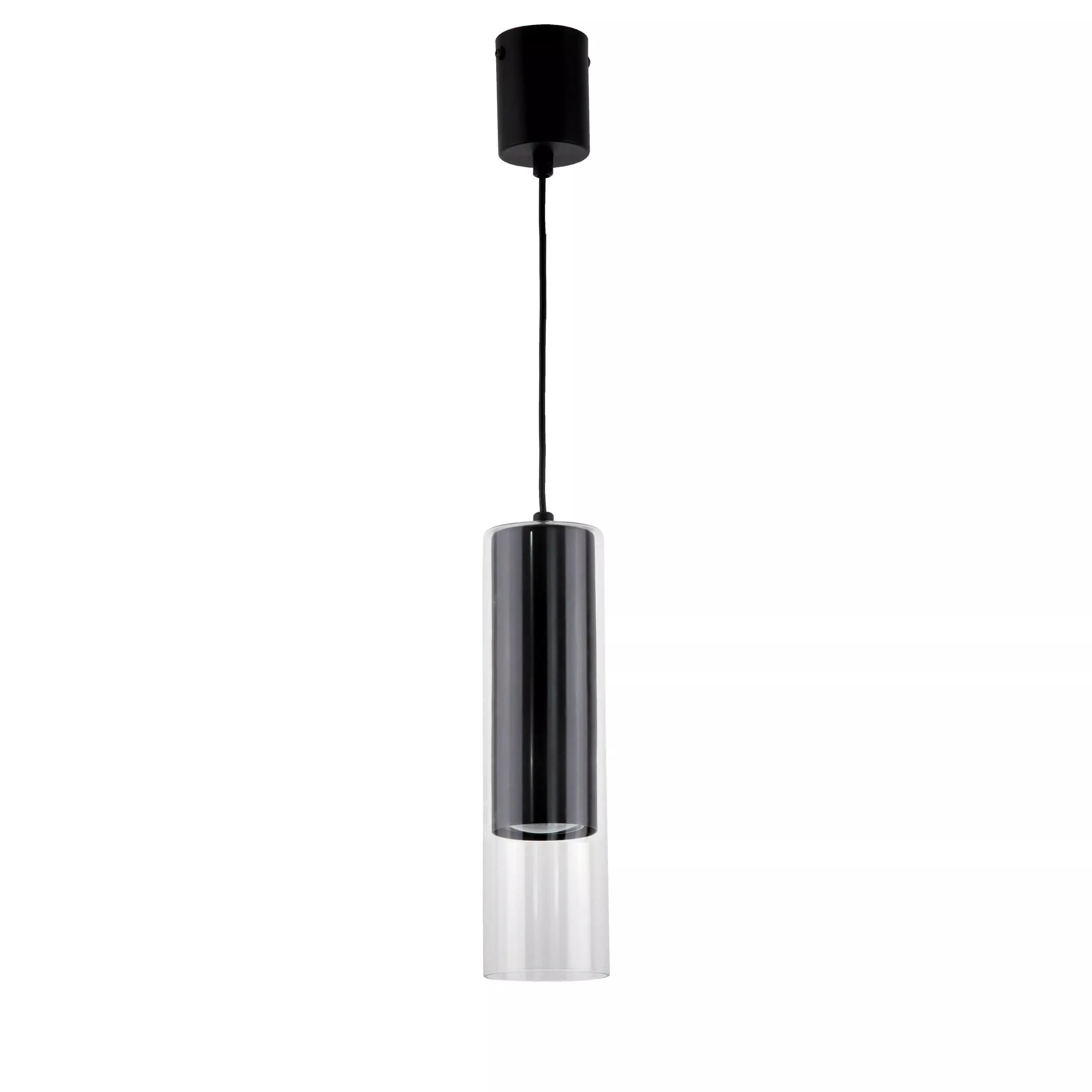 Lampa wisząca Manacor czarna 1xGU10